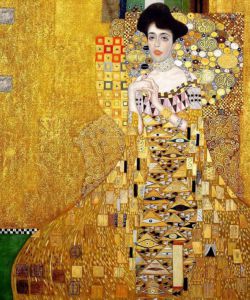a dama dourada klimt