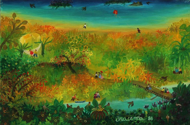 Olhar ecológico e colorido de Iracema vai ganhar mostra Olhar ecológico e colorido de Iracema vai ganhar mostra