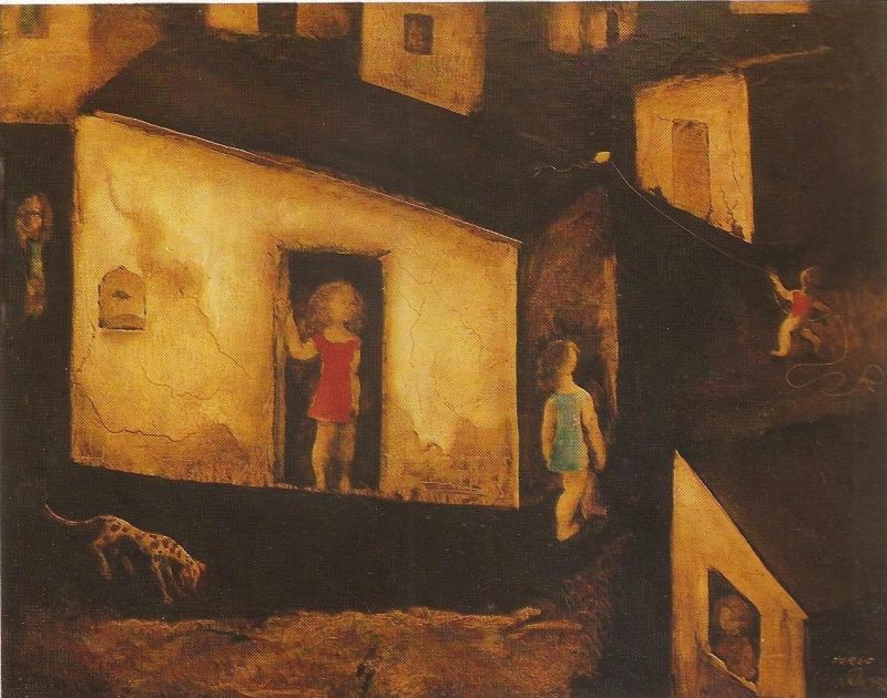 A pintura dos pequenos e contínuos movimentos de Teruz  A pintura dos pequenos e contínuos movimentos de Teruz