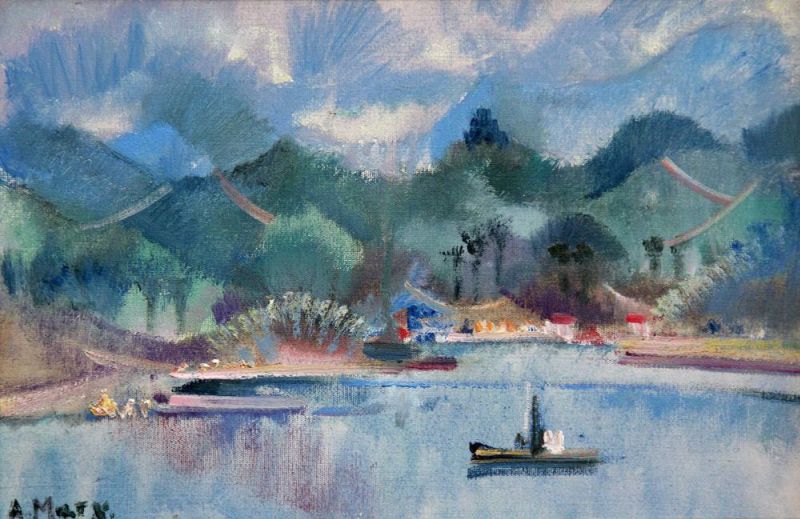 A paisagem lírica de Antonio Augusto Marx A paisagem lírica de Antonio Augusto Marx