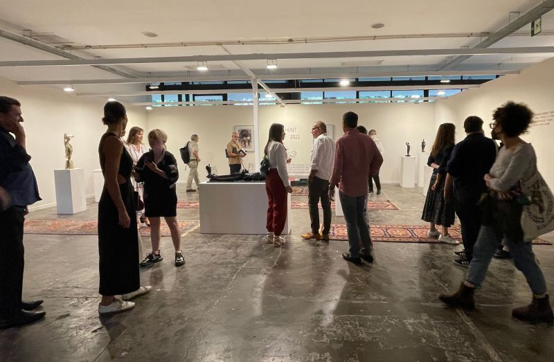 André celebra sua participação na SP-Arte André celebra sua participação na SP-Arte