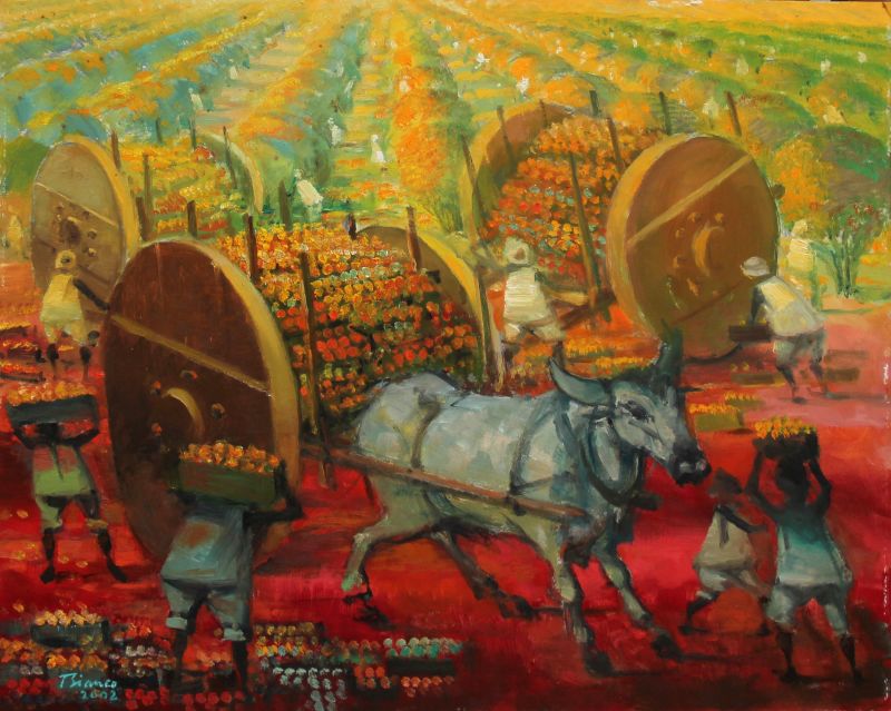 A arte na festa junina