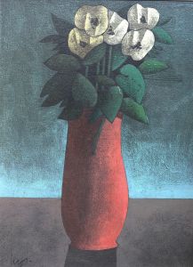 Vaso com flores, Inos Corradin - 1980