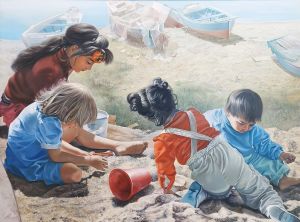 15820-Send-El juego-130x162cm-1994