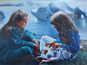 15815-Send-Fué dulce el crepusculo-38x46cm-1997