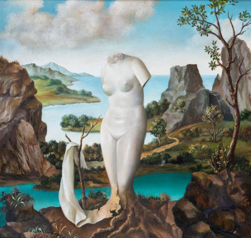 Octavio Araujo-Musa 20x20 1988 Octavio Araujo-Musa 20x20 1988