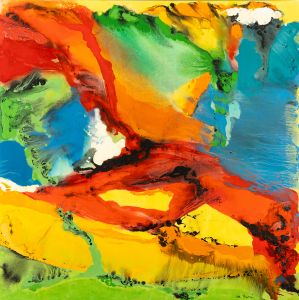 Turbulência o.s.t 150 x 150 cm - Déc . 200