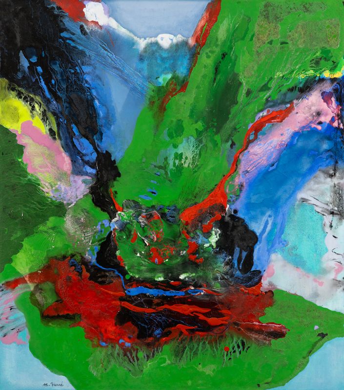 Apoteose o.s.t 135 x 115 cm - Déc.2000