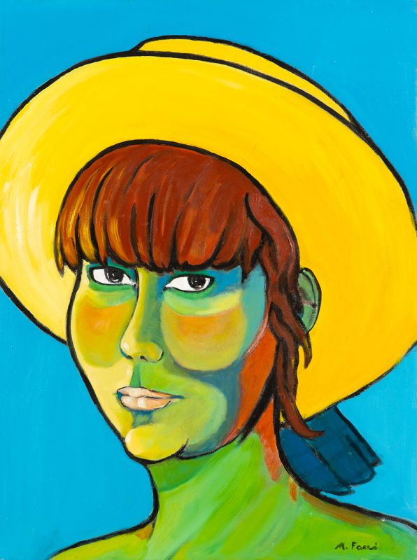 Autorretrato o.s.t 80 x 60 cm - 1989