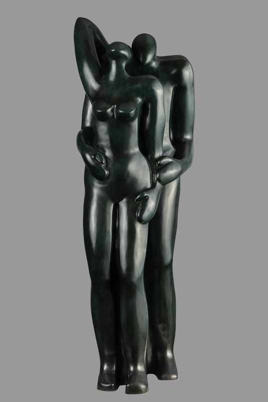 Romance III,Bronze 117x30x35cm-2003
