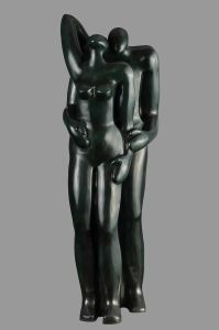 Romance III,Bronze 117x30x35cm-2003