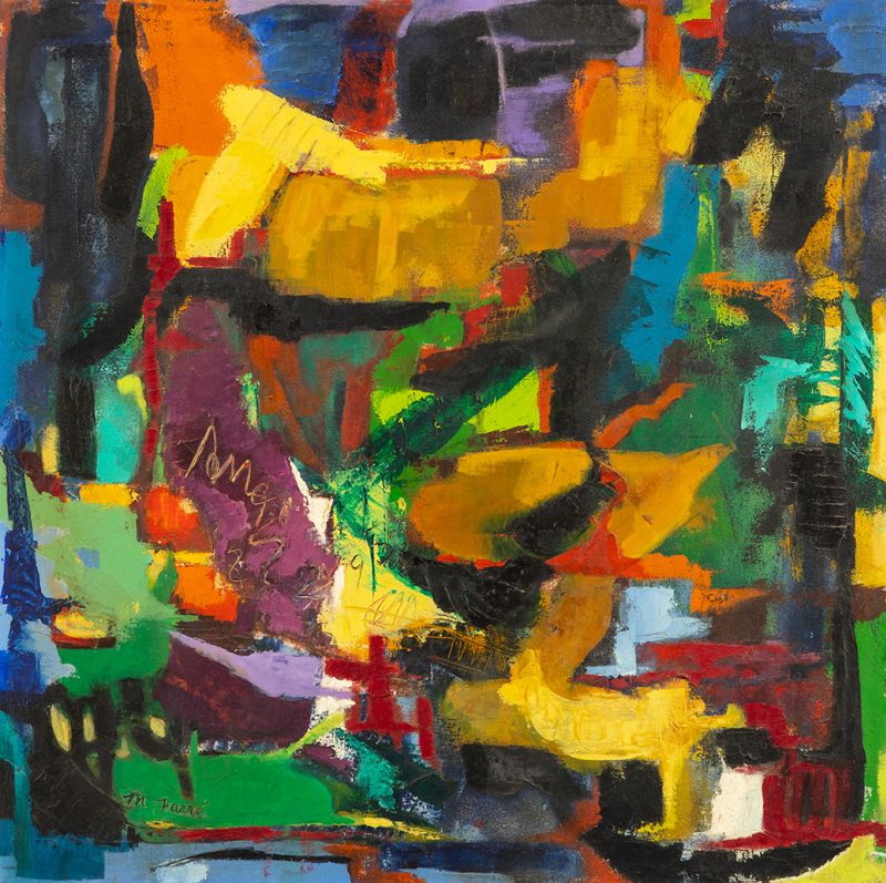 Sem Título o.s.t 80 x 80 cm - Déc.2000