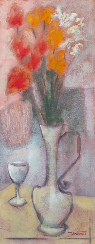 Nilton Zanotti - Jarra com Flores