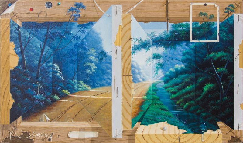 T�nia Corsini - PAISAGEM AZULADA