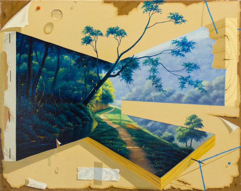 T�nia Corsini - CAMINHO AZUL NAS PRANCHAS