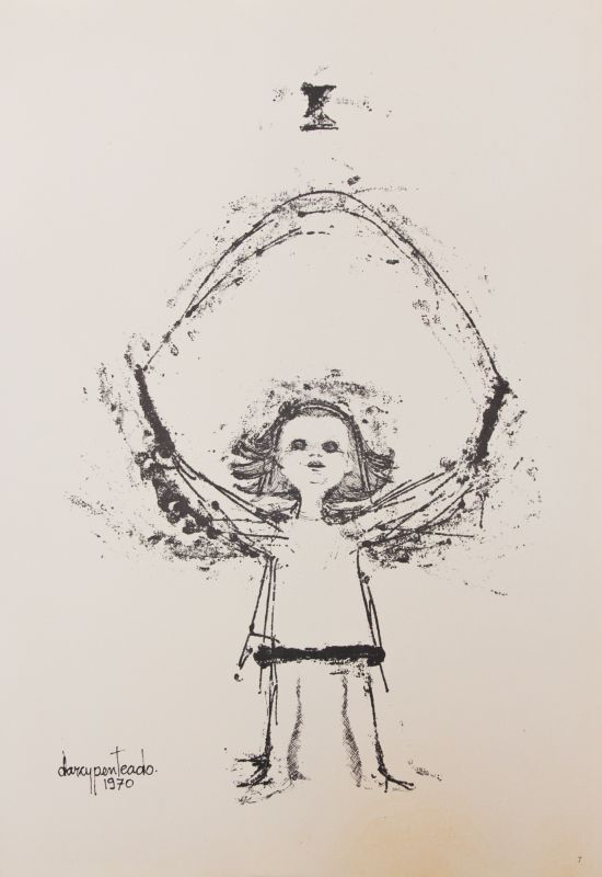 Darcy Penteado - Menina jogando