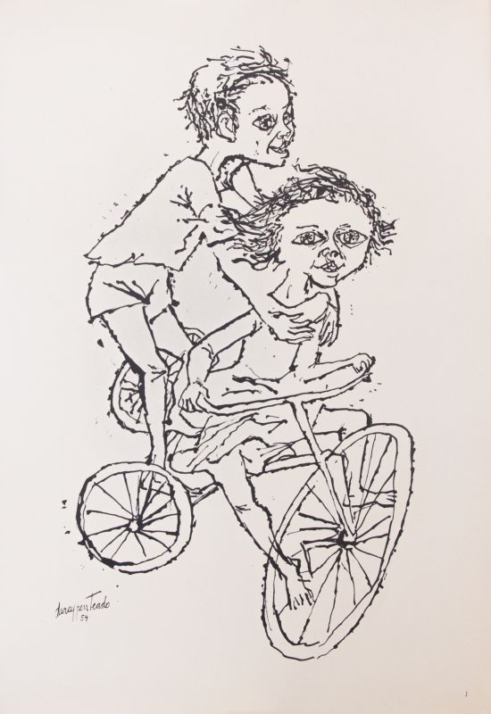 Darcy Penteado - Crian�as no triciclo