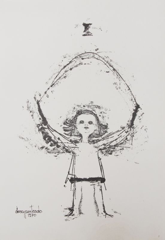 Darcy Penteado - Menina jogando