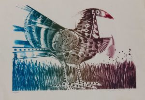 Aldemir Martins - P�ssaro Azul