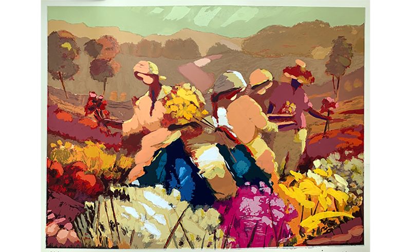 Erico Santos - Colheita de flores