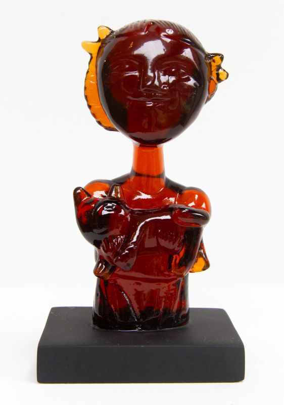 Inos Corradin - Menina com gato