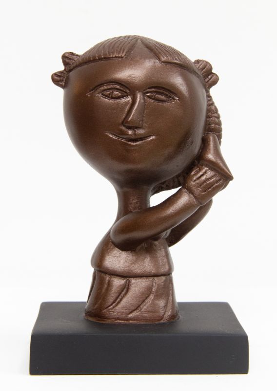 Inos Corradin - Menina com p�ssaro