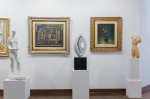 Cl�vis Graciano - Vaso com Flores (Paris)