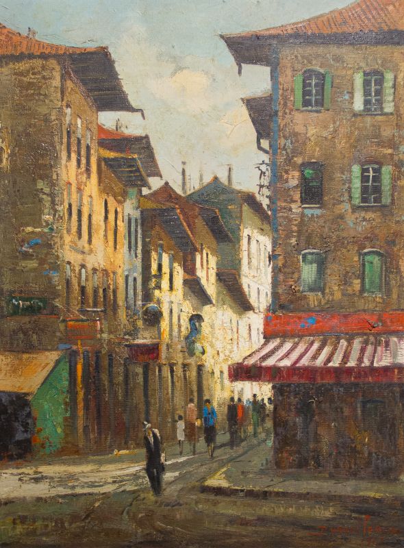 Durval Pereira - Vista da cidade baixa de Salvador